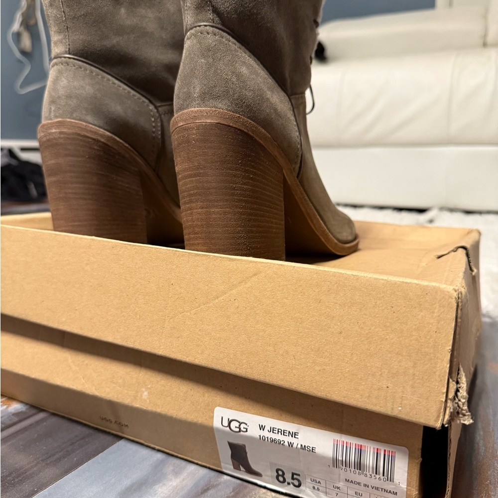 UGG Women's Jerene Heeled Boots in Gray
